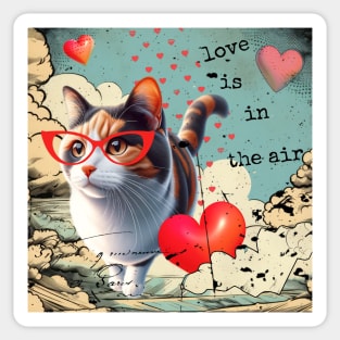 Cat Love Sticker